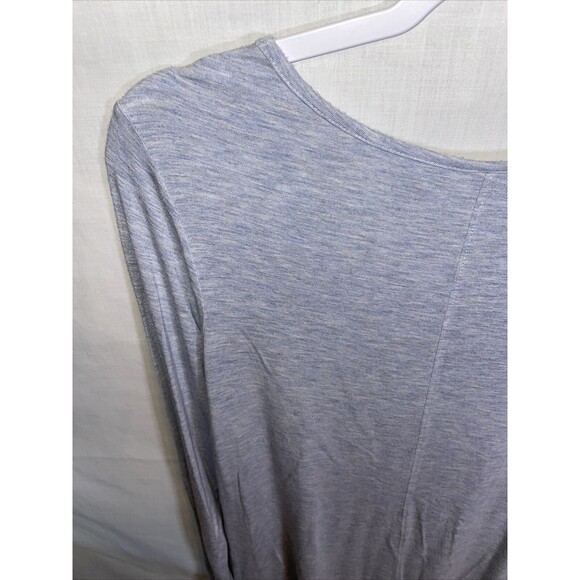 Kenar Casual Tunic Women’s Size Medium Gray Long Sleeve Round Neck - Picture 11 of 12
